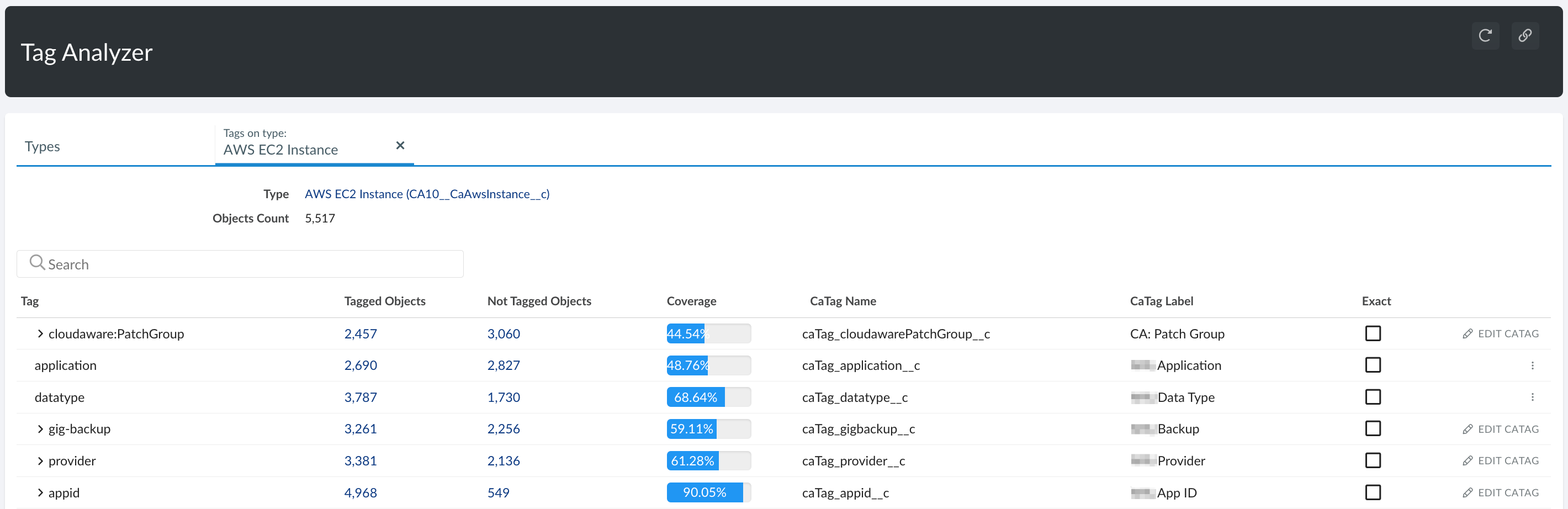 Tag Analyzer