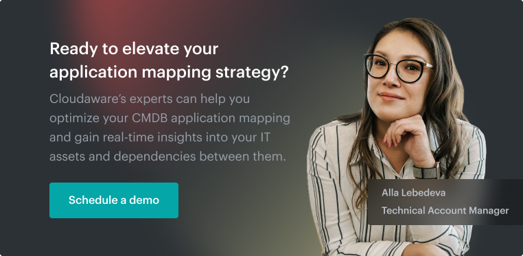 cmdb application mapping