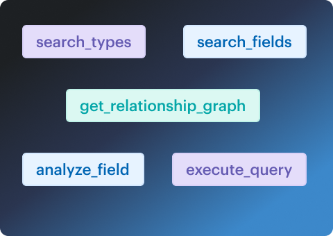 The five query tools of the Cloudaware MCP server