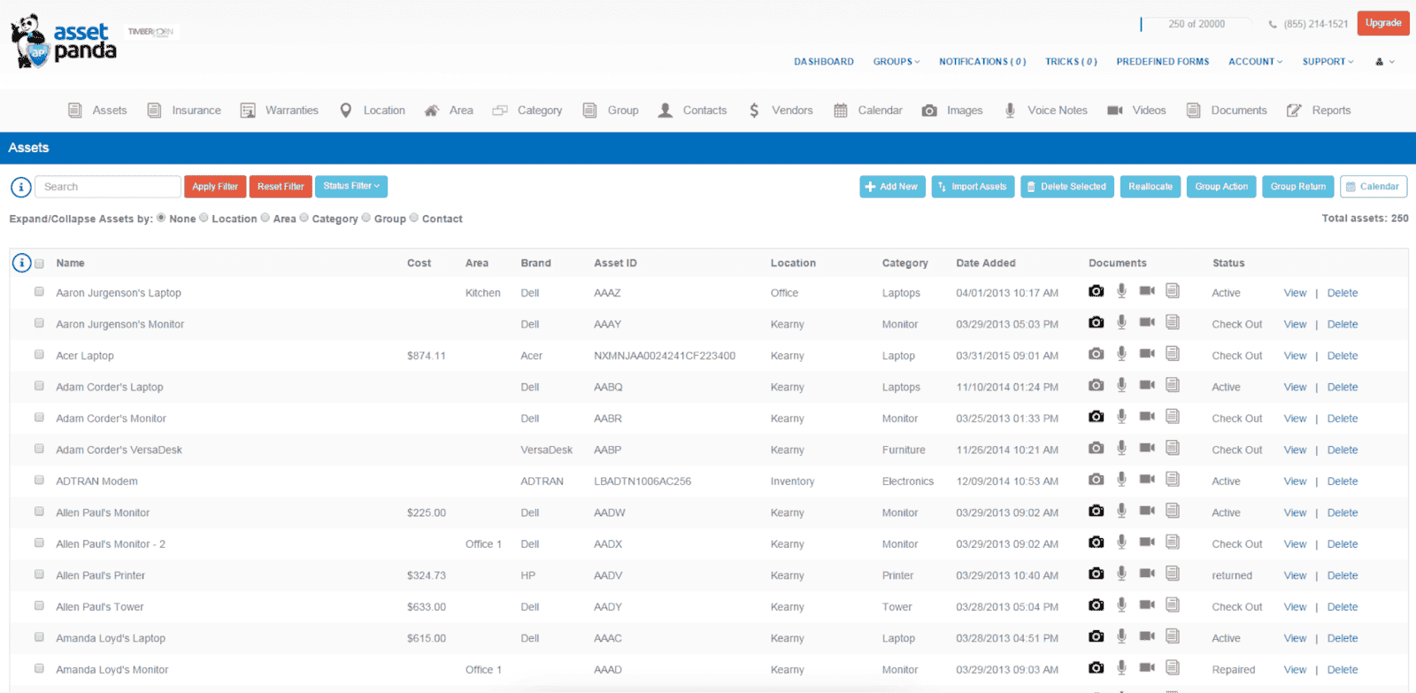 asset it management software