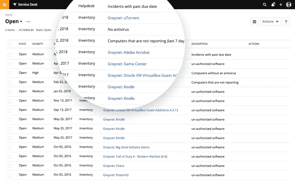 asset managment software