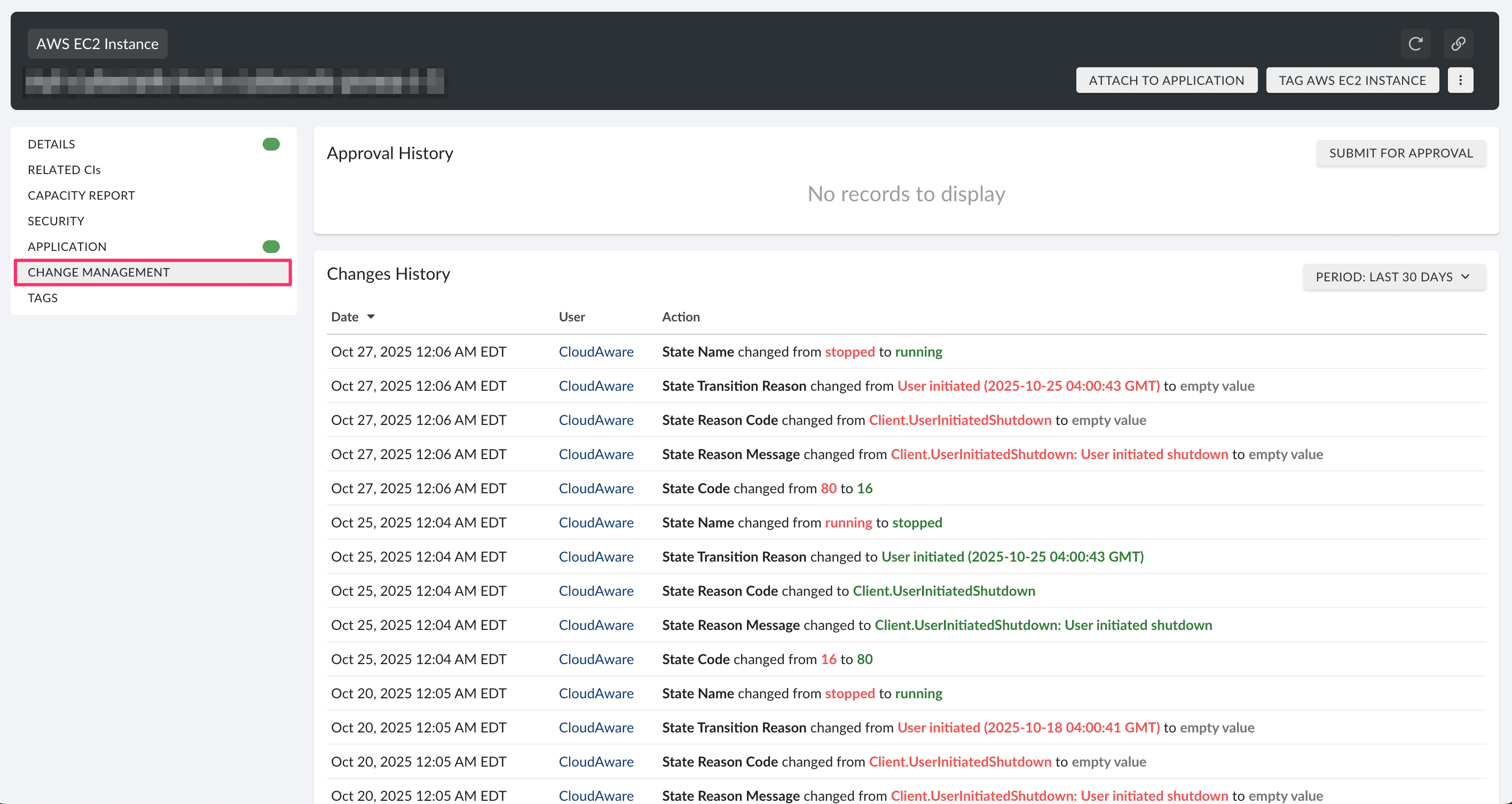 hybrid cloud security change management