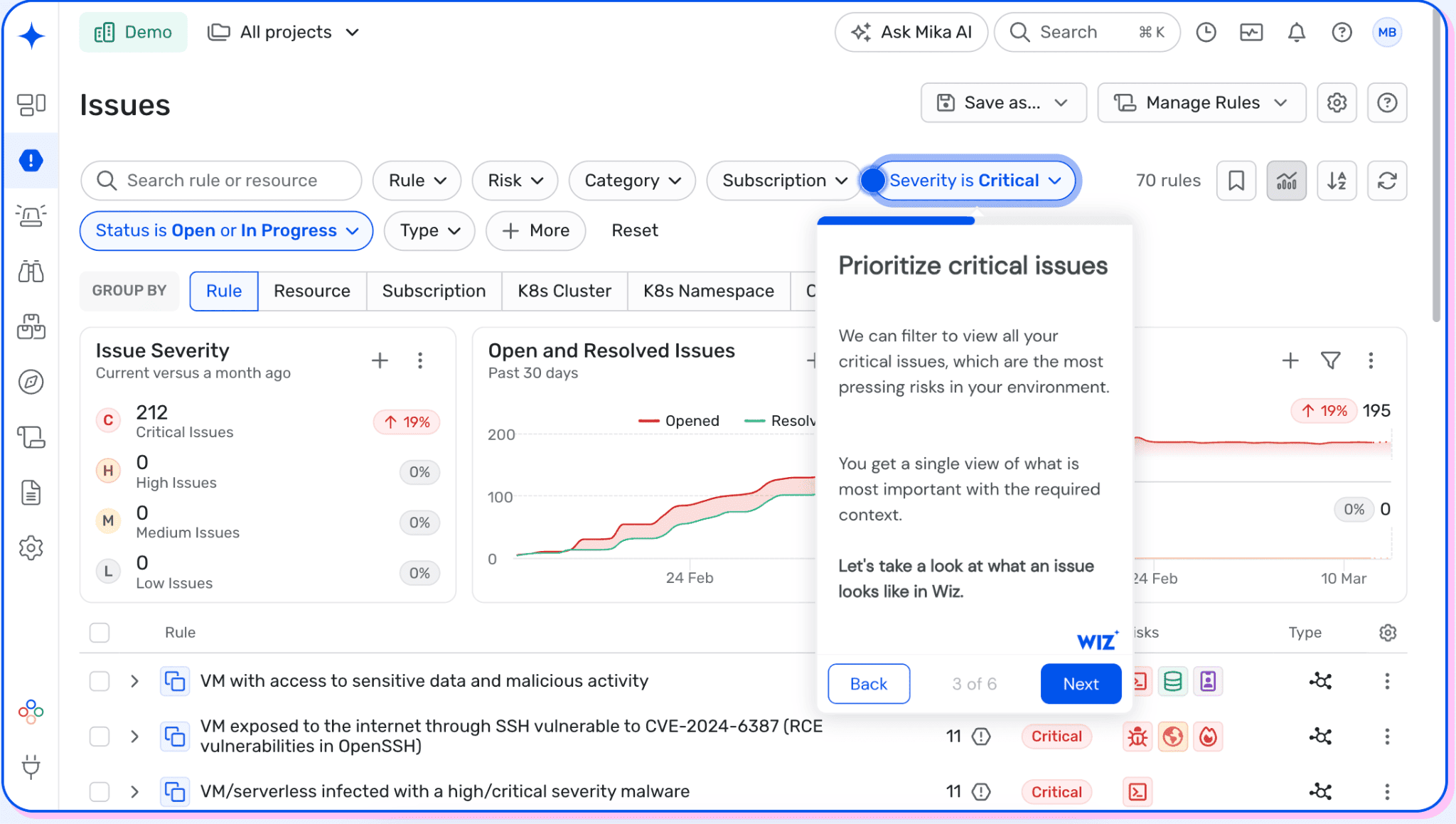 Wiz CNAPP platform